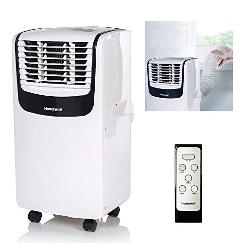 Honeywell MO08CESWK Compact Portable Air Conditioner with Dehumidifier and Fan for Rooms Up To 350 Sq. Ft. With Remote Control (Black/White), Only $319.99, free shipping