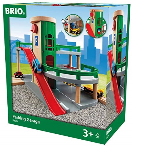 BRIO World - 33204 Parking Garage | Railway Accessory with Toy Cars for Kids Age 3 and Up, Only $49.57, free shipping
