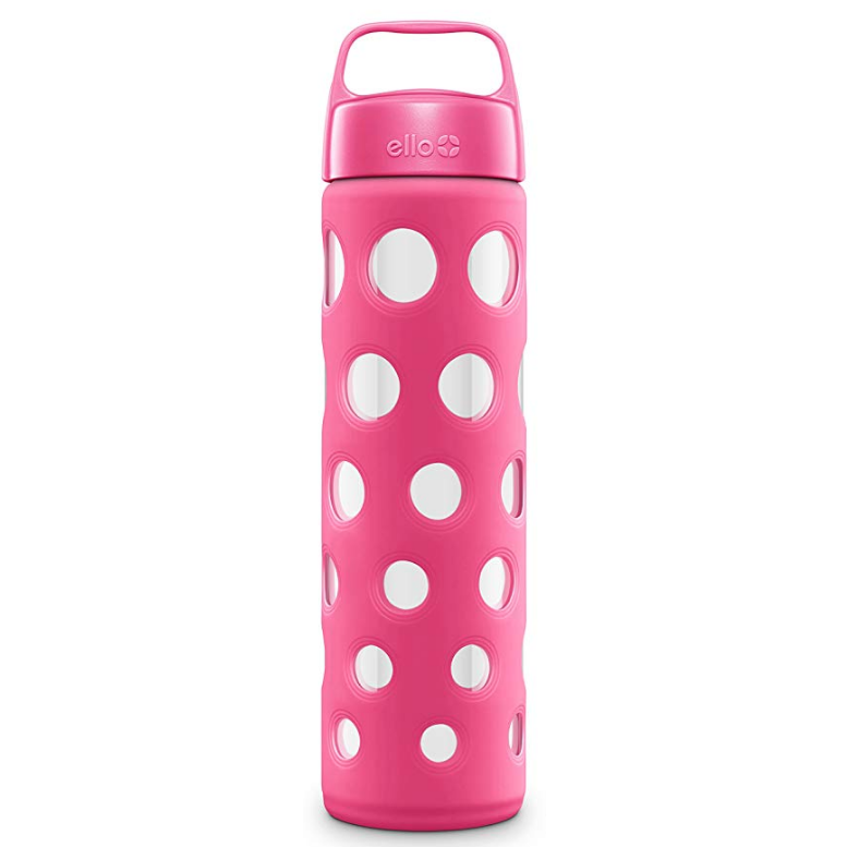 Ello Pure BPA-Free Glass Water Bottle with Lid, 20 oz $6.66