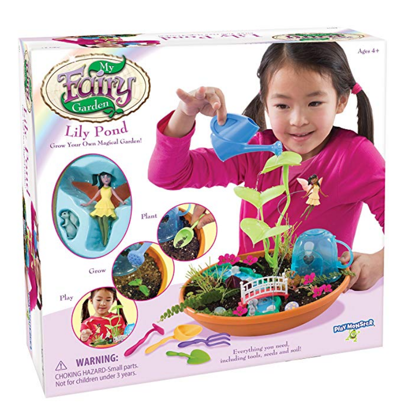 Lily Pond 魔法花园玩具套装 小桥流水还有小仙女，原价$24.49，现仅售$17.74