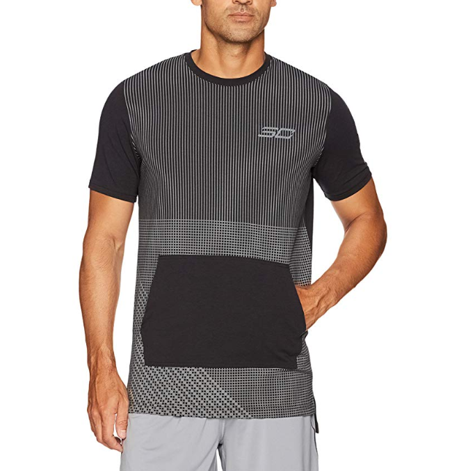 Under Armour Mens Curry Life Short Sleeve Pocket Tee only $9.65