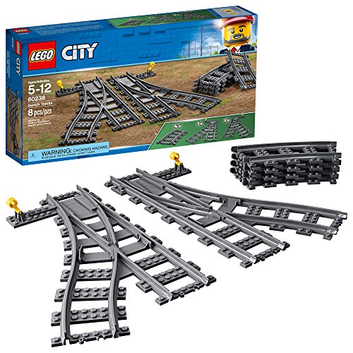 LEGO City Switch Tracks 60238 Building Kit (6 Piece), Only $9.59