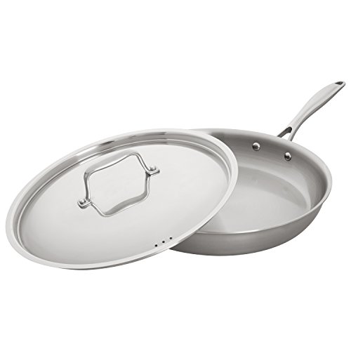 Stone & Beam Fry Pan With Lid, 12