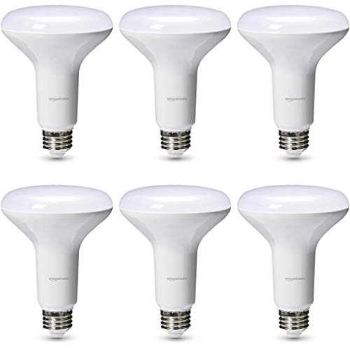 AmazonBasics Commercial Grade LED Light Bulb | 65-Watt Equivalent, BR30, Daylight, Dimmable, 6-Pack, Only $11.99