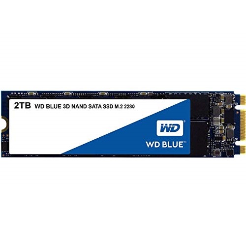 史低价！WD西数 Blue 3D NAND M.2 2280 固态硬盘，2TB款，原价$274.89，现仅售$175.99 ，免运费