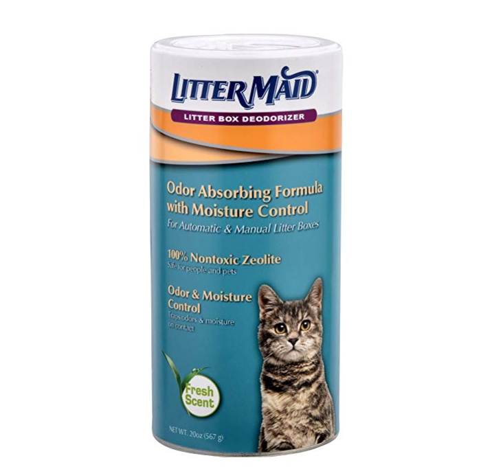 LitterMaid 天然沸石猫砂除臭粉 $3.84，现点击coupon后仅售$4.49,免运费！