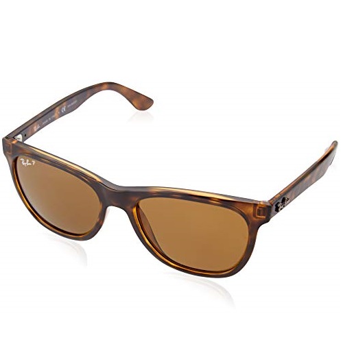Ray-Ban Men's Rb4184 Polarized Square Sunglasses, Light Havana, 54.1 mm, Only $73.73, free shipping