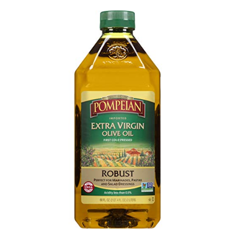 Pompeian Robust Extra Virgin Olive Oil, First Cold Pressed, Low Acidity, 68 Ounce $13.48