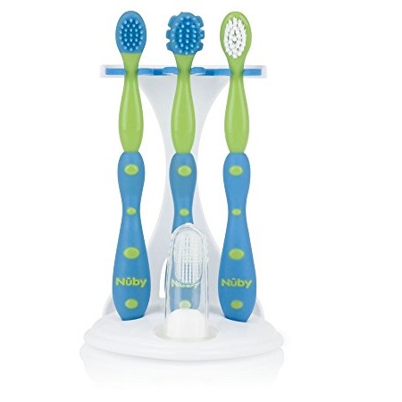 Nuby 4 Stage Oral Care Set System (Colors May Vary), Only $4.97