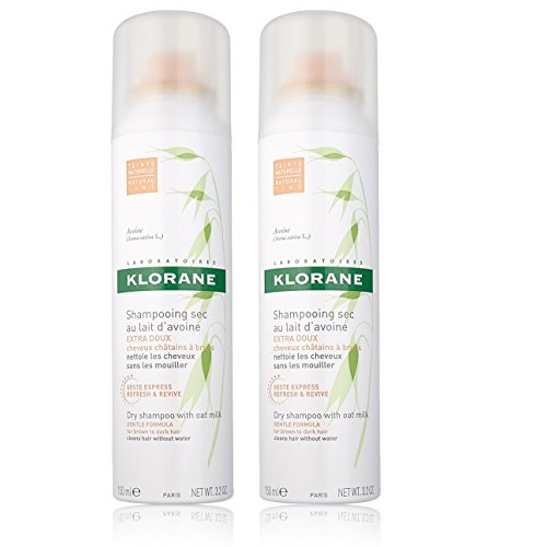 Klorane Dry Shampoo with Oat Milk - Natural Tint Duo, Only $20.00