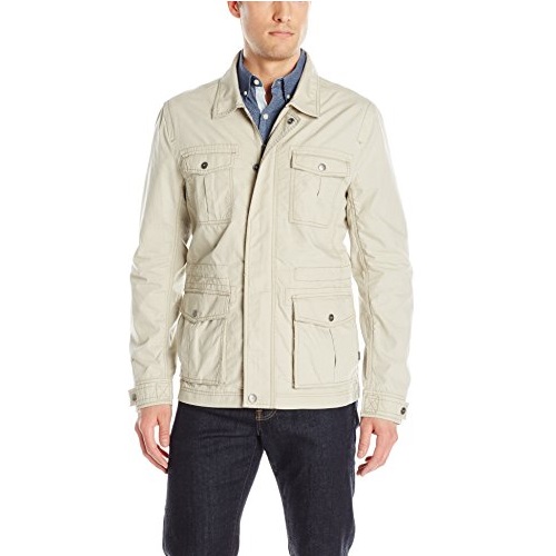 Calvin Klein Jeans Men's Cross Hatch Slub Jacket, Only $36.03, free shipping
