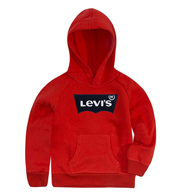 Levi's 男童連帽衫，紅色, 現僅售$12.93