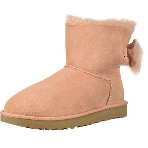 UGG Women's Fluff Bow Mini Boot, Only $55.89 free shipping