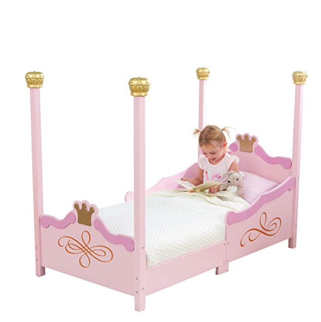Kidkraft 兒童傢具、收夢幻粉色公主床、跆拳道腰帶收納架, 現僅售$158.13，免運費！