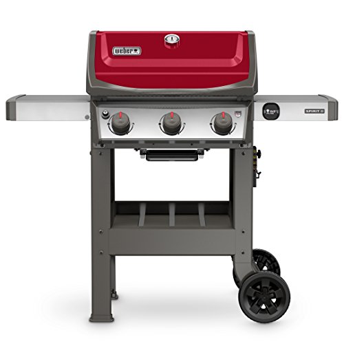 Weber 45030001 Spirit II E-310 Red LP Outdoor Gas Grill, Only $449.00,  free shipping