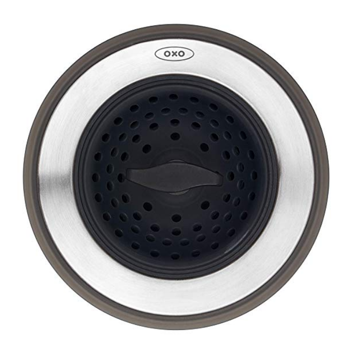 OXO 厨房水槽过滤网+盖子，原价$15.99，现仅售$9.99