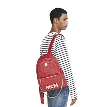 MCM Women's Project (RED) Trilogie Stark Backpack, Ruby, ONE SIZE only $574.52