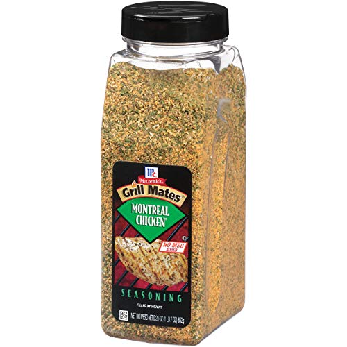 McCormick Grill Mates Montreal Chicken Seasoning (Features a Savory Blend of All-Natural Herbs and Spices Like Garlic, Salt, Onion, Orange Peel, Paprika 23 oz, Only$4.16