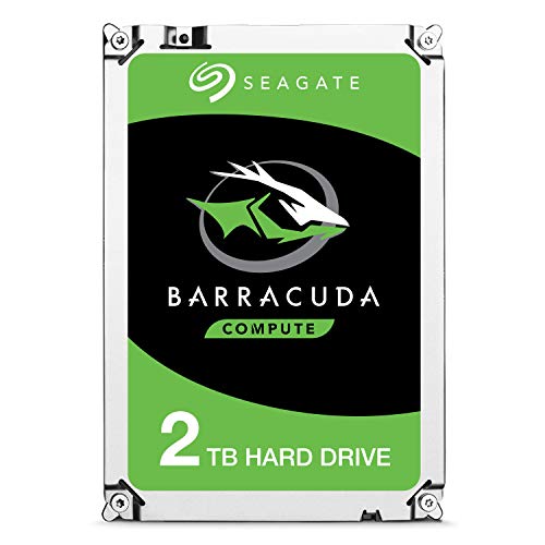 史低價！Seagate希捷 BarraCuda 3.5吋 台式機 機械硬碟，2TB ，原價$59.99，現僅售$49.99，免運費