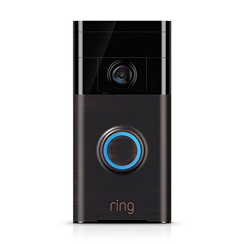 Certified Refurbished Ring Wi-Fi Enabled Video Doorbell in Venetian Bronze, Works with Alexa $59.99