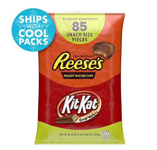 REESE'S and Kit Kat Bulk Candy, Individually Wrapped, 85 pieces, Only $14.49, You Save (%)