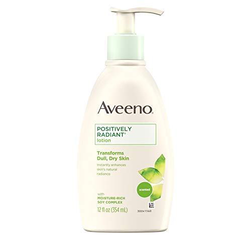 Aveeno Positively Radiant Body Lotion, 12 Fl. Oz (Pack of 3), Only $15.36, free shipping after using SS