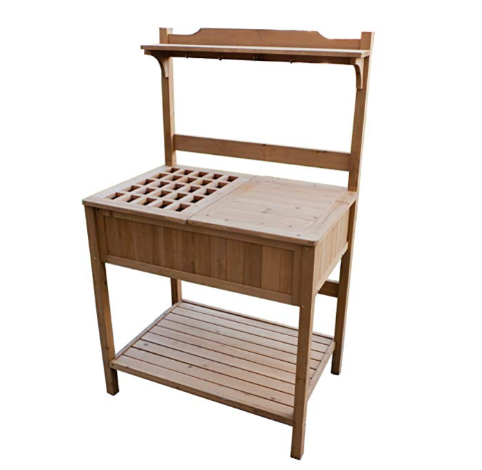 Merry Garden Potting Bench with Recessed Storage only$104.58
