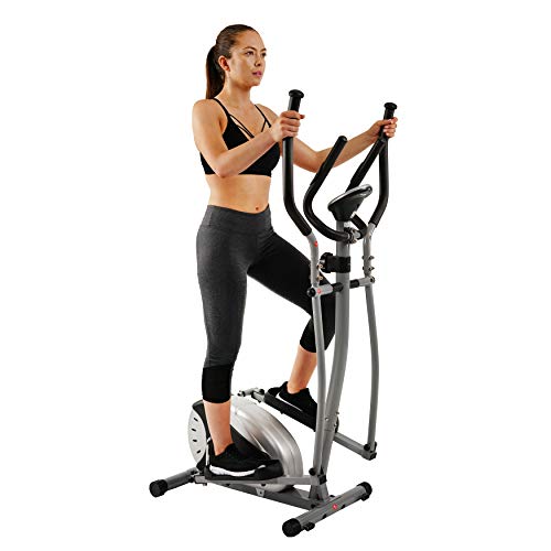 Magnetic Elliptical Machine Trainer by Sunny Health & Fitness - SF-E905, Only $86.24