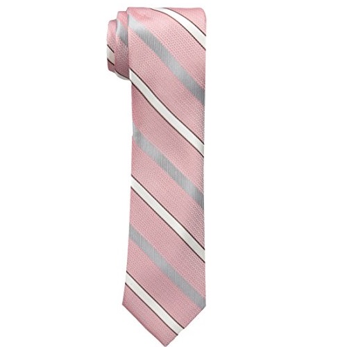 Cole Haan 可汗 真丝条纹领带，原价$49.99，现仅售$12.75