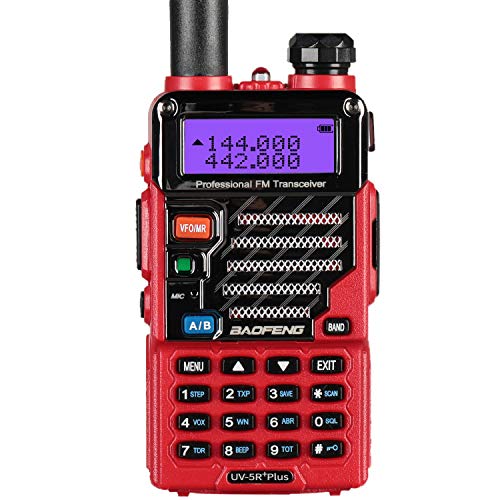 BaoFeng UV-5R Plus Qualette Two way Radio (Flame Red), Only $25.46, free shipping