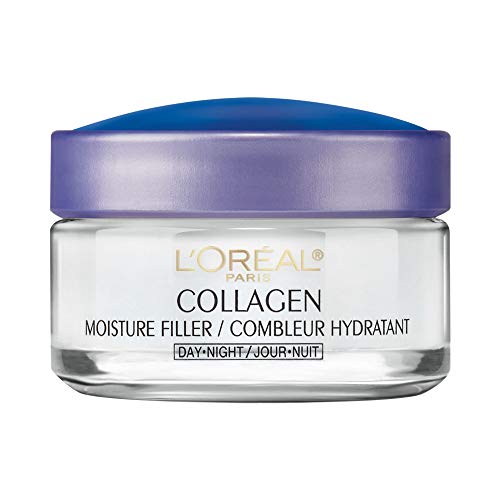 Collagen Face Moisturizer by L’Oreal Paris, Anti-Aging Day Cream and Night Cream to Smooth Wrinkles, Lightweight, Non-greasy Facial Cream, 1.7 oz., Only $8.53