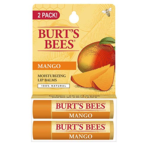 Burt's Bees 100%天然潤唇膏，2支裝，原價$7.00，現僅售$5.40