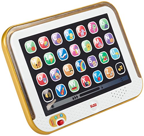 Fisher-Price Laugh & Learn Smart Stages Tablet, Gold, Only $12.19