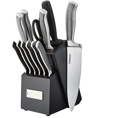 Cuisinart C77SS-13P 13-pc. Graphix Collection Block Set, Stainless Steel, Only $43.21, You Save $86.79(67%)