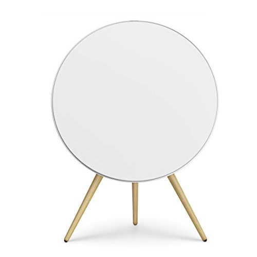 Bang & Olufsen Beoplay A9 4th Generation Speaker - Iconic Wireless Speaker, White with Oak Legs, Only $2,550.00