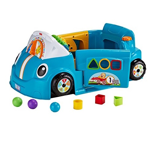 史低价！Fisher-Price费雪 Laugh & Learn 益智爬行阶段玩具车，原价$59.99，现仅售$35.00，免运费