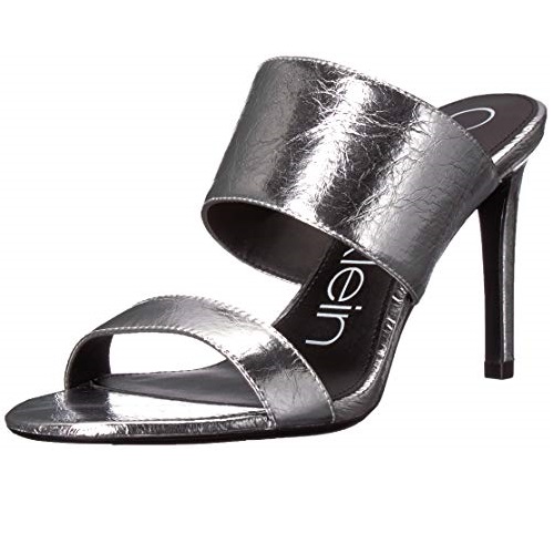 超贊！Calvin Klein 卡爾文克萊因 Rema CK 女式高跟涼鞋，原價$118.95，現僅售$24.99