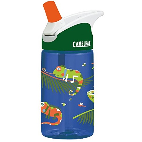 CamelBak Kids Eddy Water Bottle, 0.4 L, Iguanas, Only$5.20