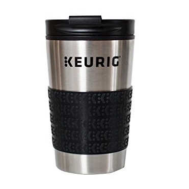Keurig 12oz Stainless Steel Insulated Coffee Travel Mug, Fits Under Any Keurig K-Cup Pod Coffee Maker (including K-15/K-Mini),  Silver, Only $7.19