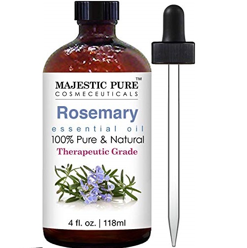 Majestic Pure Rosemary Essential Oil - Pure and Natural Aromatherapy Oil - Therapeutic Grade, 4 fl. oz., Only $13.23