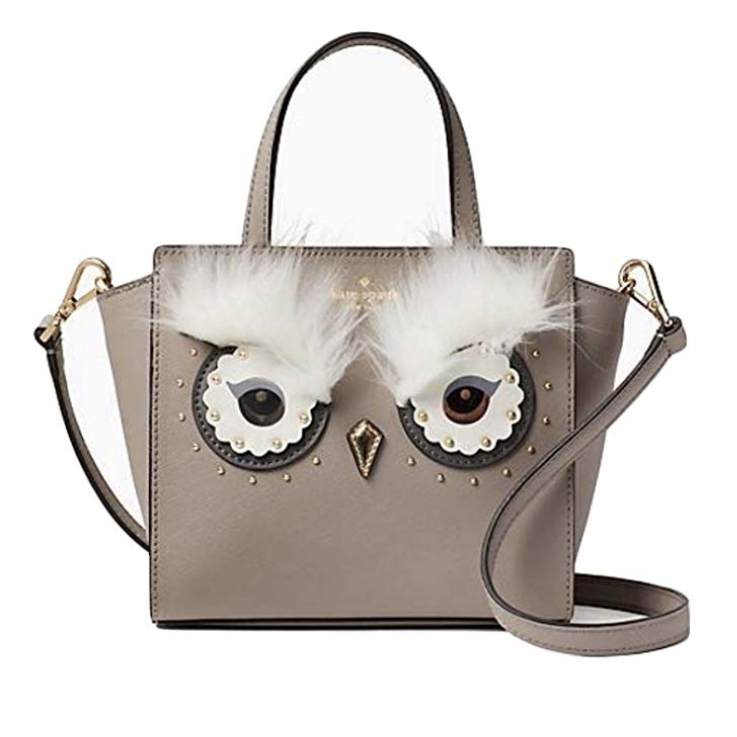 Kate Spade Star Bright Owl Mini Hadlee Crossbody Handbag $80.99，free shipping
