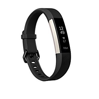 Fitbit Alta HR, Black, Small (US Version), Only $49.99
