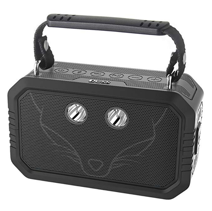 DOSS Wireless Portable Bluetooth Speakers with Waterproof IPX6, 20W Stereo Sound and Bold Bass, 12H Playtime $29.99，FREE Shipping