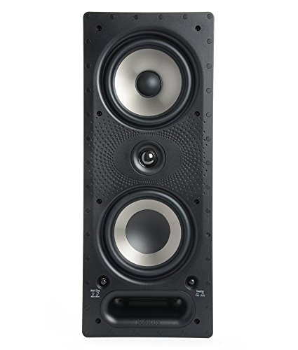 Polk Audio 265-RT 3-way In-Wall Speaker - The Vanishing Series | Easily Fits in Ceiling/Wall | High-Performance Audio , Only $151.66