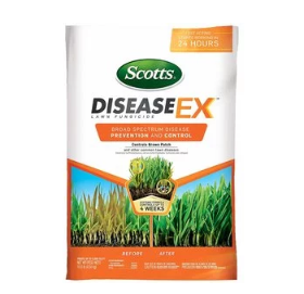 Scotts DiseaseEx Lawn Fungicide, 10 LB - Lawn Disease Prevention and Control for Brown Patch, Yellow Patch, Stem and Stripe Rust, Red Thread, and More As Listed, Only $12.96