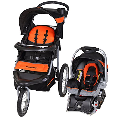 Baby Trend 大轮慢跑儿童推车及婴儿安全椅，原价$199.99，现仅售 $122.39，免运费