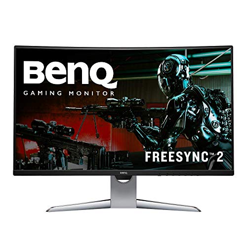 BenQ EX3203R Curved Gaming Monitor 32 inch WQHD 144Hz Refresh Rate and FreeSync 2 | DisplayHDR 400, Only $349.99