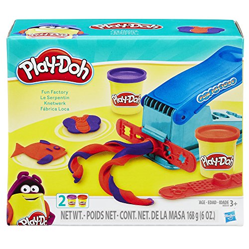 Play-Doh Basic Fun Factory Shape Making Machine with 2 Non-Toxic Play-Doh Colors, Only $4.94, You Save $5.05(51%)