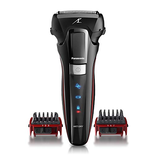 Panasonic Hybrid Wet Dry Shaver, Trimmer & Detailer with Two Adjustable Trim Attachments,- Cordless Razor for Men - ES-LL41-K (Black), Only $54.99