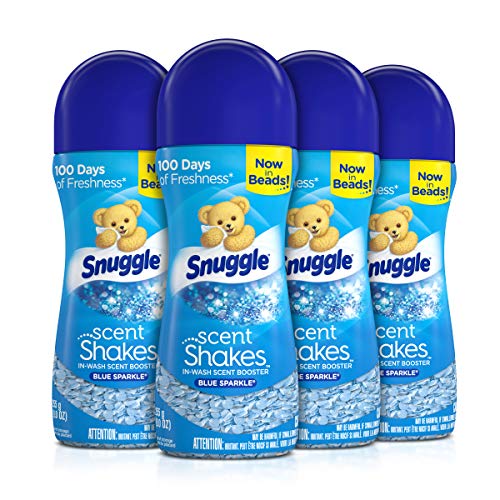 Snuggle Scent Shakes in-Wash Scent Booster Beads, Blue Sparkle, 9 oz, Pack of 4, Only $14.77, free shipping after clipping coupon and using SS